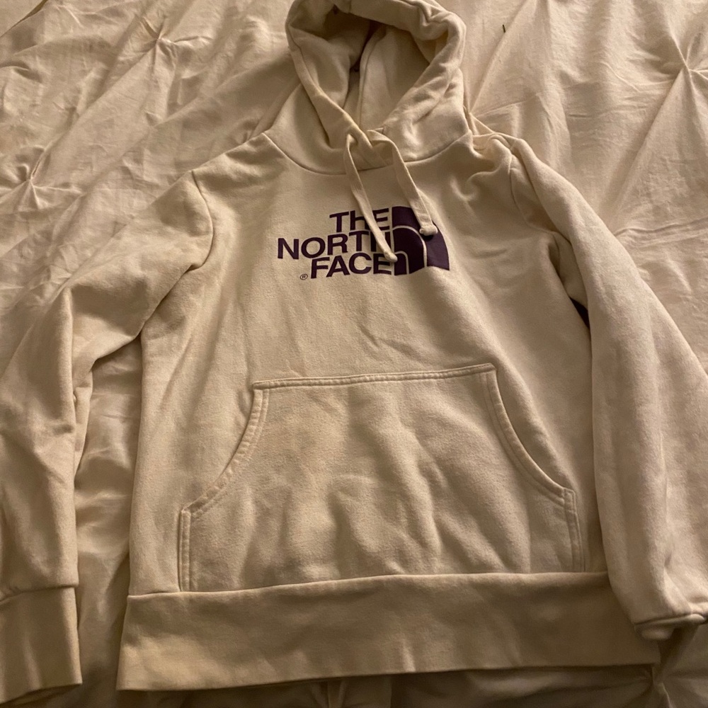 The North Face White Pullover Sweatshirt
